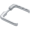 Türdrückerpaar London 113 Alu.F1 o.Rosetten 4-KT.8mm