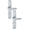 Langschildgarnitur NY 1810/273P Alu.F1 SK/OL 78mm DIN L/R Langschildgarnitur NY 1810/273P Alu.F1 SK/OL 78mm DIN L/R