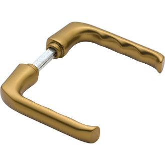 Türdrückerpaar London 113 Alu.F4 o.Rosetten 4-KT.8mm-Beschreibung lesen