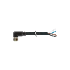 Connettore M8 4 poli femmina 4x0.25mmq curva a 90 gradi  7000081016110500
