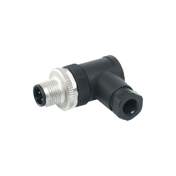 Connettore M12 5 poli Maschio 5x0.75mmq curva a 90 gradi  7000128810000000-Leggi tutto