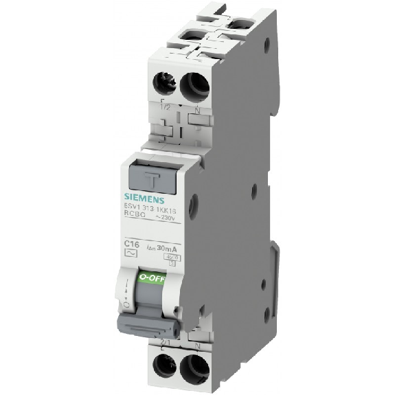 Magnetotermico differenziale C16 Tipo AC 30mA 6kV  5SV13161KK16-Leggi tutto