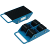 Transportroller Trgf.3 t Nylon-Bereifung L330xB220mm STA brillantblau