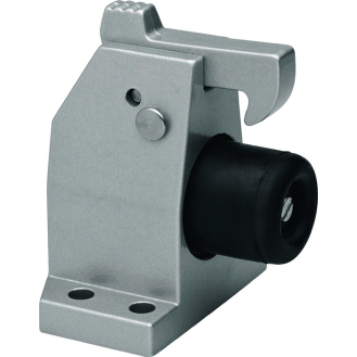 Türfeststeller 3871 0000 22 LM silber lack.Bodenmontage-Beschreibung lesen