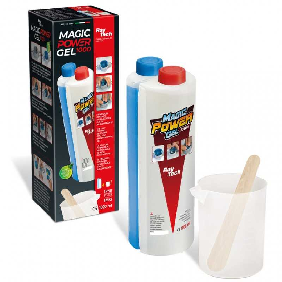 Gel bicomponente da 1 litro riutilizzabile per cavi  MAGICPOWER-GEL-Leggi tutto