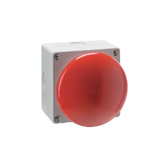 Pulsante a fungo oscillante rosso senza aggancio 1 NA + 1 NC  LP9S11R-Leggi tutto