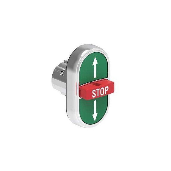 Pulsante triplo ad impulso 2 rasati e 1 sporgente  LPSB7355-Leggi tutto