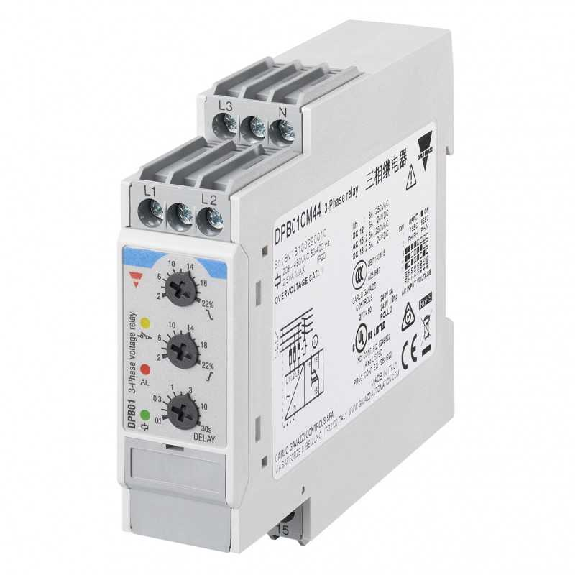 Rele trifase TRMS monitoraggio della tensione 380-480V DPB01CM48-Leggi tutto