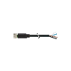 Connettore M8 4 poli femmina 4x0.25mmq lungo 5 metri  7000080616110500