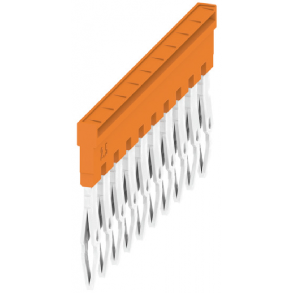 Collegamento trasversale a innesto 2.5mm2 con 10 morsetti ponticellati ZQV 2.5N/10 1527690000-Leggi tutto