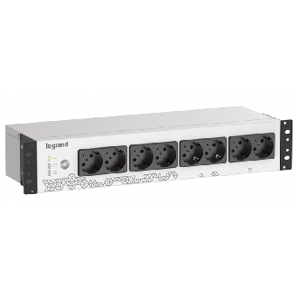 UPS monofase 800VA per rack con 8 prese-Leggi tutto
