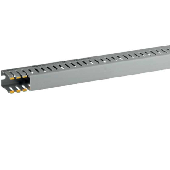 Canalina Di Cablaggio  T1-EN 25x40 Feritoie 4-6mm B02576-Leggi tutto