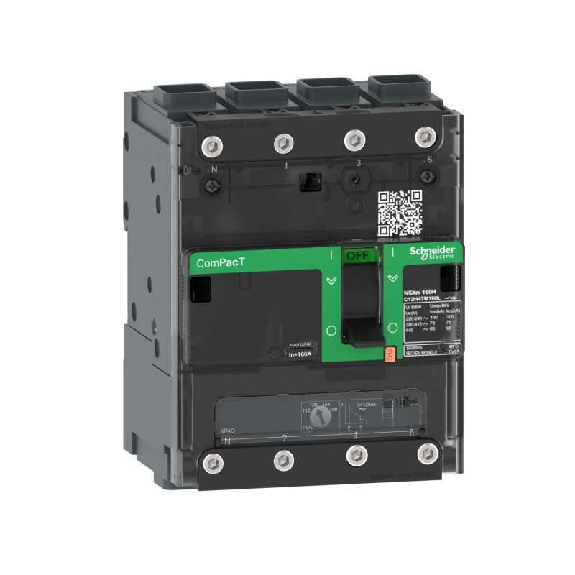 Interruttore con TM160A 4 poli 160A 16kA 415Vac ComPacT  C12E6TM160L-Leggi tutto
