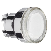 Testa lampada diametro 22mm a gemma liscia IP66  ZB4BW37