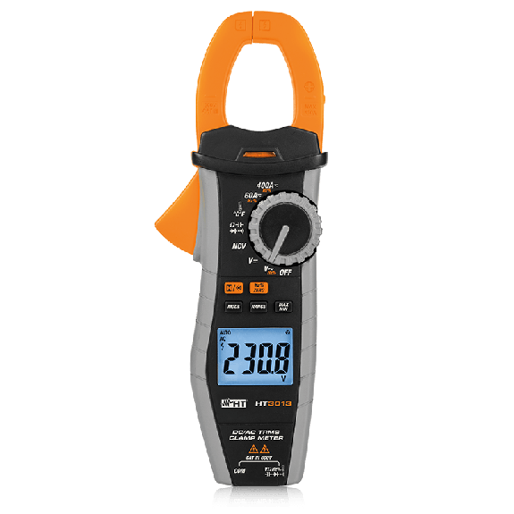 Pinza amperometrica TRMS AC/DC 400A HT3013 HT HP03013E-Leggi tutto