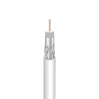 Cavo coassiale Bianco CXT-5 RG59 classe B diametro 5mm in rame e PVC 100 metri  210603-Leggi tutto