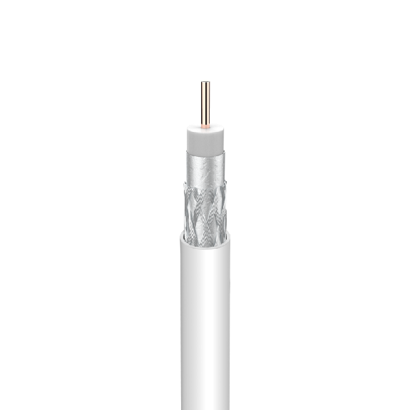 Cavo coassiale Bianco CXT-5 RG59 classe B diametro 5mm in rame e PVC 100 metri  210603-Leggi tutto
