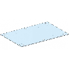 Tetto bianco in acciaio 650x400mm IP55 PrismaSeT P  LVS08456