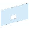 Piastra frontale NS1600 orizzontale per PrismaSeT P 7 moduli  LVS03687
