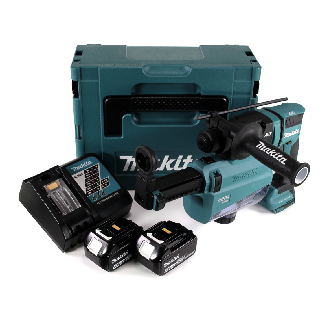 Akkukombihammer DHR 182 RTWJ 18 V 5 Ah 18mm 1,7 J SDS-plus MAKITA-Beschreibung lesen