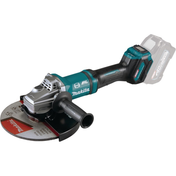 Akkuwinkelschleifer GA 038 GZ 40 V 230mm 6600min-¹ Krt.MAKITA-Leer más
