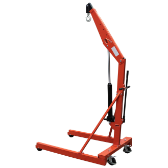Werkstattkran 1000 kg mit parallelem Fahrwerk und verstellbarem Kranarm-Beschreibung lesen