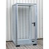 Gasflaschencontainer B3135xT1570xH2260mm verzinkt m.Dach m.Tränenblechboden