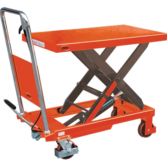 Scherenhubtischwagen SHW Trgf.800kg Hubber.420-1000mm Einfachschere-Beschreibung lesen