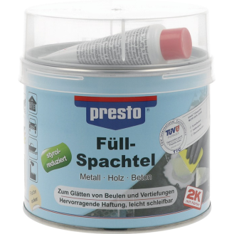 2K-Füllspachtel ocker,Härter rot 1000g Dose-Beschreibung lesen