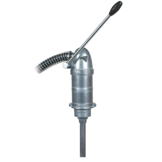 Handkolbenpumpe Zinkdruckg.0,25 l/Hub geeignet f.Diesel,Heizöl-Beschreibung lesen