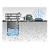 Gartenpumpe P 4500 Inox 4500 l/h 48m 4,8bar 1300W VA 25,4mm (1Zoll) IG