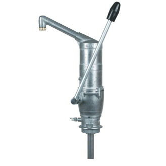 Handkolbenpumpe Zinkdruckg.0,25 l/Hub geeignet f.Motoröl,Getriebeöl-Beschreibung lesen