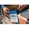 Dokumententasche B210xH297mm DINA4 hoch m.flex.Drahtbügel blau Pak.a50St. Dokumententasche B210xH297mm DINA4 hoch m.flex.Drahtbügel blau Pak.a50St.
