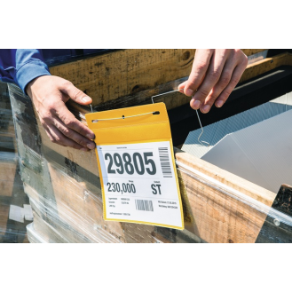 Dokumententasche B210xH148mm DIN A5 quer m.flex.Drahtbügel gelb 50-Beschreibung lesen