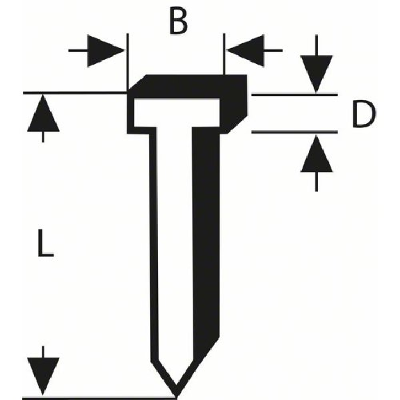 Tackernagel Typ 47, 1,8 x 1,27 x 23 mm, 1000er-Pack Tackernagel Typ 47, 1,8 x 1,27 x 23 mm, 1000er-Pack-Beschreibung lesen