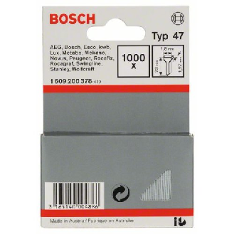 Tackernagel Typ 47, 1,8 x 1,27 x 23 mm, 1000er-Pack-Beschreibung lesen