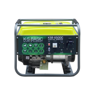 Benzin-Generator KSB 6500C Betriebsspannung, V 230 Höchstleistung, kW 5.5-Beschreibung lesen