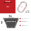 GATES - HI-POWER - Z41 correa trapezoidal clásica