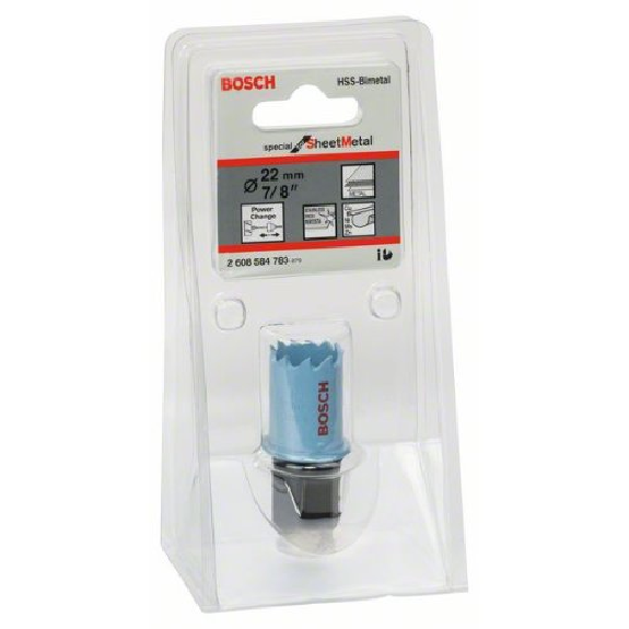 Lochsäge Sheet Metal 22 mm Bosch VE à 1 Stück Lochsäge Sheet Metal 22 mm Bosch VE à 1 Stück-Beschreibung lesen