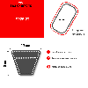 TEXROPE - VP2 - Correa trapezoidal estrecha SPZ512