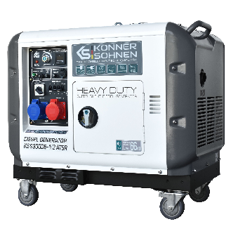 Diesel-Generator KS 9300DE-1/3 ATSR (EURO V) Betriebsspannung 230/400 Höchstleistung/Nennleistung (230V), kW 6.5/6.0-Beschreibung lesen