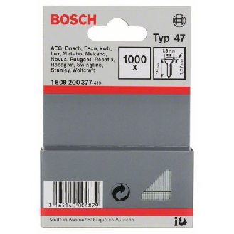 Tackernagel Typ 47, 1,8 x 1,27 x 19 mm, 1000er-Pack-Beschreibung lesen