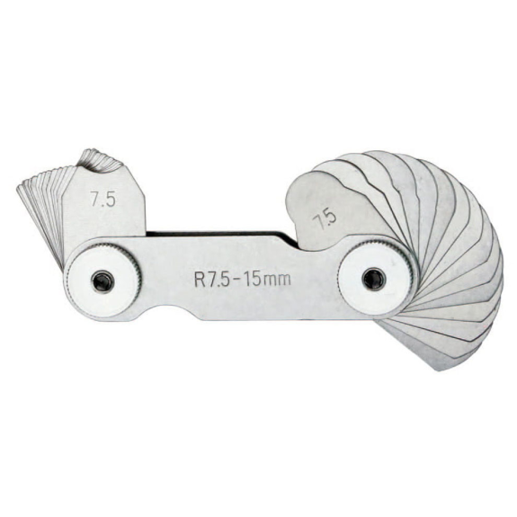Radienschablonen 7,5-15,0mm Radienschablonen 7,5-15,0mm-Beschreibung lesen