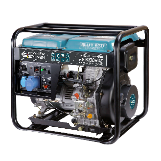 Diesel-Generator KS 6100HDE (EURO V) Betriebsspannung 230 Höchstleistung, kW 5.5-Beschreibung lesen
