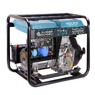 Diesel-Generator KS 6100HDE (EURO V) Betriebsspannung 230 Höchstleistung, kW 5.5-Beschreibung lesen
