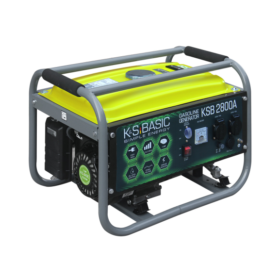 KSB 2800A Benzin-Generator - Zuverlässig, Leistungsstark und Einfach zu Bedienen-Beschreibung lesen