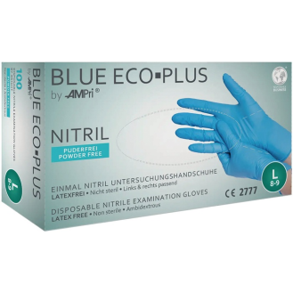 Einw.-Handsch.Blue Eco Plus Gr.XL blau Nitril 100 St./Box-Beschreibung lesen