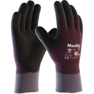Kälteschutzhandschuh MaxiDry Zero 56-451 Gr.9 lila/schwarz EN 388,511 K.II-Beschreibung lesen