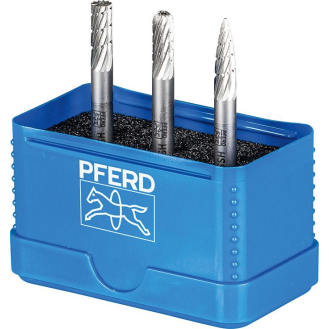 Frässtift-Satz HSS 6 mm 3-teilig, A-C-K Ø 6mm, Zahnung Z3-Beschreibung lesen
