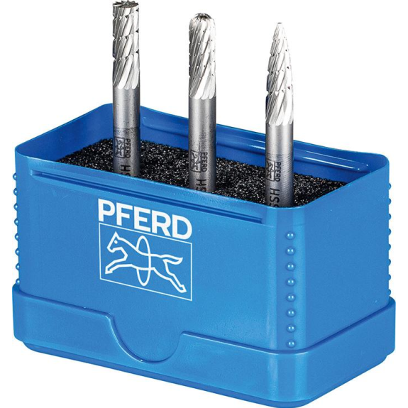 Frässtift-Satz HSS 6 mm 3-teilig, A-C-K Ø 6mm, Zahnung Z3 Frässtift-Satz HSS 6 mm 3-teilig, A-C-K Ø 6mm, Zahnung Z3-Beschreibung lesen